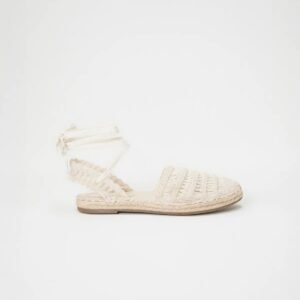 Espadryle wiązane