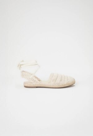 Espadryle wiązane