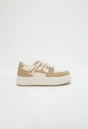 Sneakersy z kolorowymi blokami
