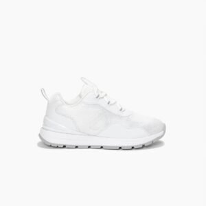 Sneakersy z połączeniem materiałów