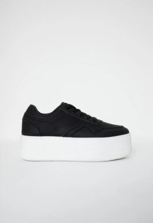 Sneakersy na grubej podeszwie