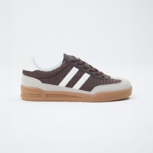 Sneakersy z efektem siatki