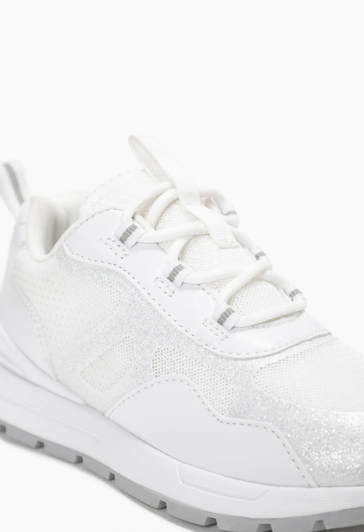 Sneakersy z połączeniem materiałów - Image 2